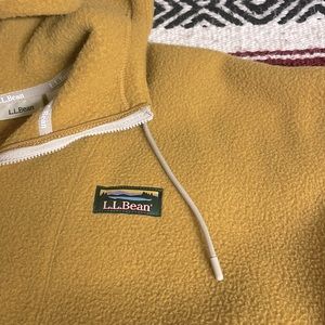 NWT Women’s LL Bean hooded 1/2 zip fleece